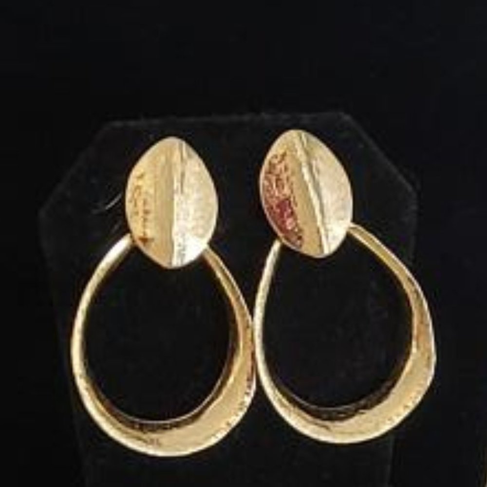 Dangle Statement Earrings - Picture 5 of 6